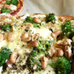 Leftovers Pizza met Brie & Broccoli