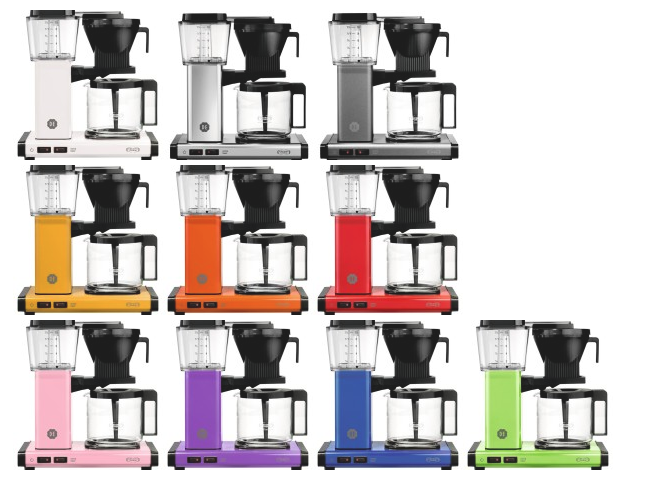 gekleurde koffiezetapparaten Douwe Egberts