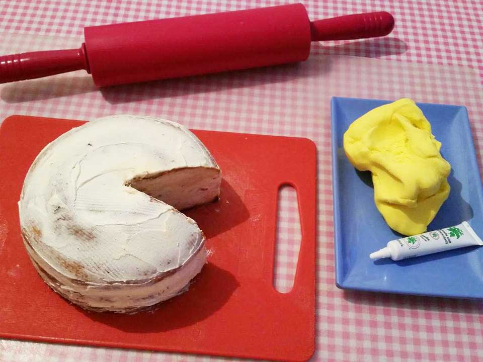 Pacman taart maken pacman-taart-snijden