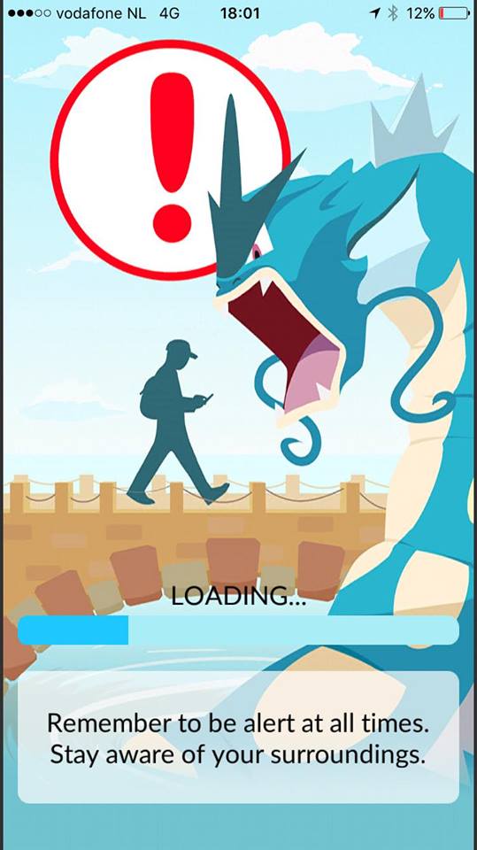 pokemon go loading