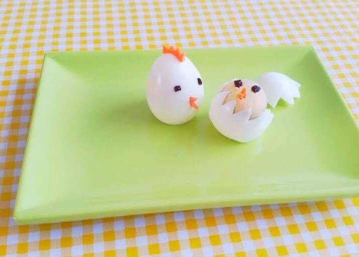 kip maken van ei