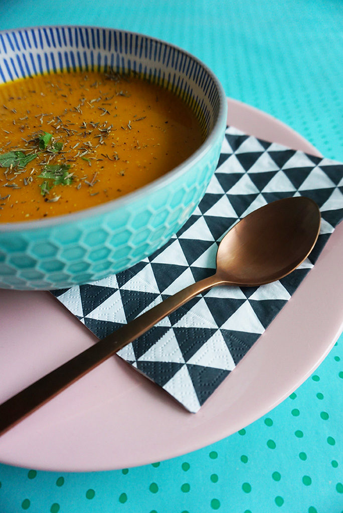 pompoen wortel soep